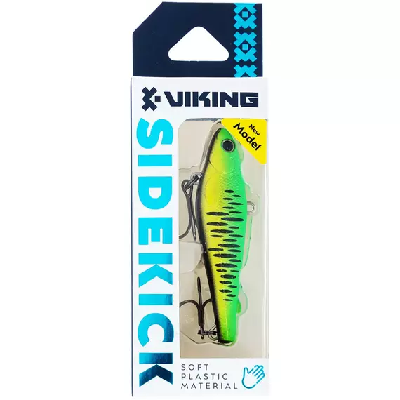 Воблер Viking Sidekick VIB (силiкон) 80mm 28g #06 Light Perch, Колір: Light Perch, Розмір/Вага: 80мм/28г, фото , изображение 2