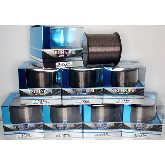 Леска SHIMANO TECHNIUM INVISITEC 1920m 0.225mm 5.3kg (TECINV22QPPB), Диаметр: 0.225, Размотка: 1920m, фото , изображение 6