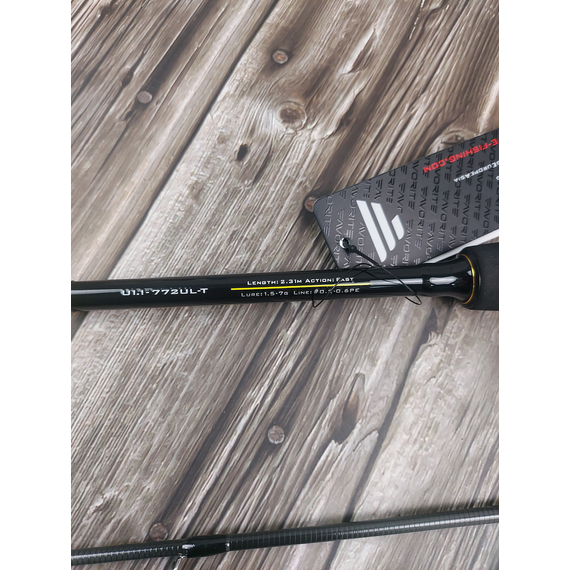 Спиннинг Favorite U1 772UL-T 2.31m 1.5-7g Fast, Модель: 2.31m 1.5-7g, фото , изображение 6