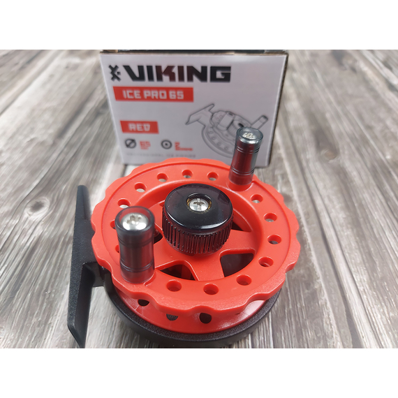 Катушка Viking Fishing Ice Pro 65 ц:red, фото , изображение 2