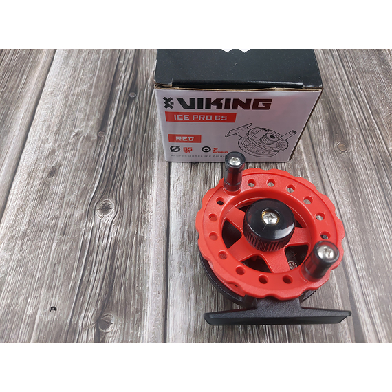 Катушка Viking Fishing Ice Pro 65 ц:red, фото , изображение 6