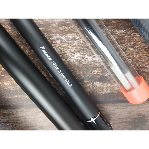 Фідер X-Fish Trophy Feeder 3.60m Max 180g (2 вершинки з тубусом, чохол), Модель: 3.6m 180g, фото , изображение 13
