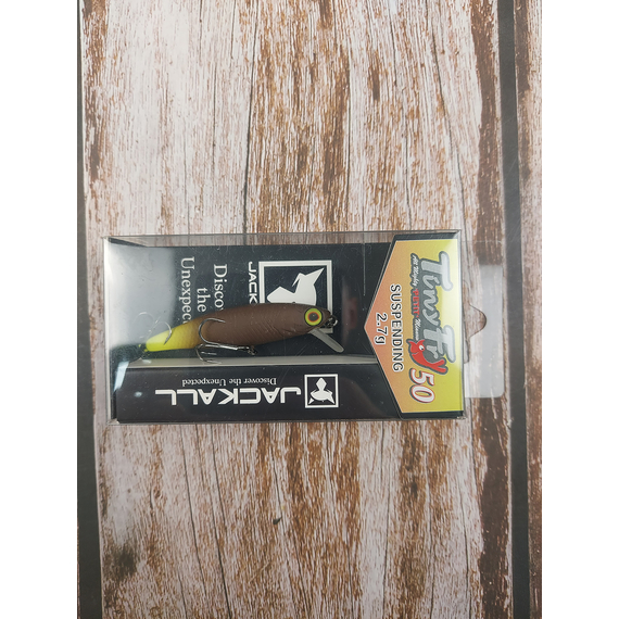 Воблер Jackall Tiny Fry 50SP 50mm, 2.7g, до 0.6м, Pellet Yellow, Розмір/Вага: 50мм/2.7г, Колір воблера: Pellet Yellow, фото , изображение 2
