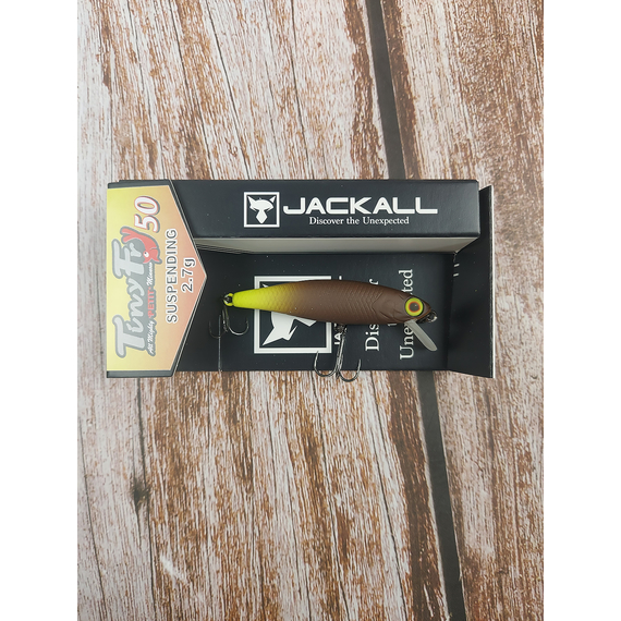 Воблер Jackall Tiny Fry 50SP 50mm, 2.7g, до 0.6м, Pellet Yellow, Розмір/Вага: 50мм/2.7г, Колір воблера: Pellet Yellow, фото , изображение 3