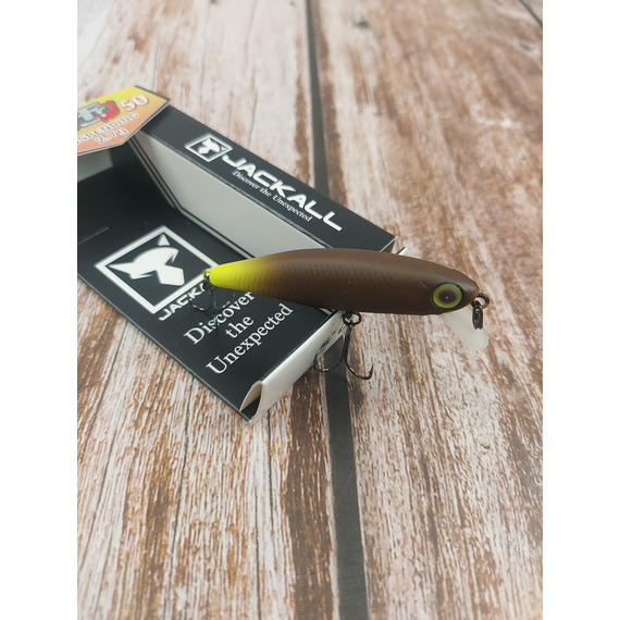 Воблер Jackall Tiny Fry 50SP 50mm, 2.7g, до 0.6м, Pellet Yellow, Розмір/Вага: 50мм/2.7г, Колір воблера: Pellet Yellow, фото , изображение 5