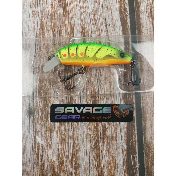 Воблер Savage Gear 3D Shrimp Twitch SR SP 52mm 5.5g Fire Shrimp, Размер/Вес: 52мм/5.5г, Цвет воблера: Fire Shrimp, фото , изображение 3