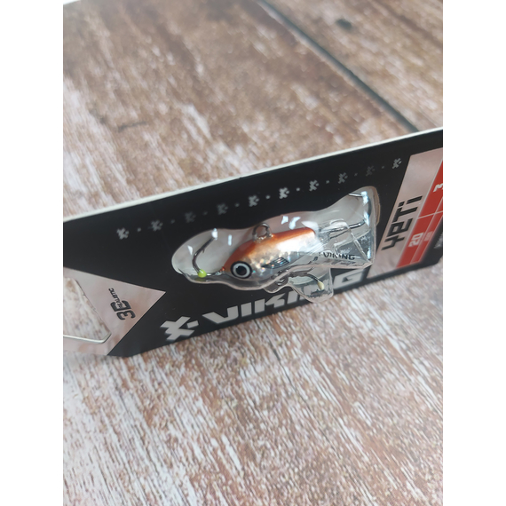 Балансир Viking Fishing Yeti Ice Jig 20mm 3.0g #12 Smoke Anchovy, Розмір/Вага: 20мм/3г, Колір балансиру: #12 Smoke Anchovy, фото , изображение 8