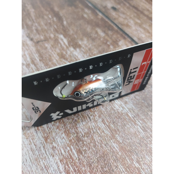 Балансир Viking Fishing Yeti Ice Jig 20mm 3.0g #12 Smoke Anchovy, Розмір/Вага: 20мм/3г, Колір балансиру: #12 Smoke Anchovy, фото , изображение 9