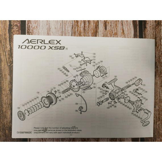 Котушка Shimano Aerlex 10000 XTB SPOD (2+1 підшипник) — сподовий Big Pit для далекого закидання, Розмір шпулі: 10000SP, фото , изображение 14