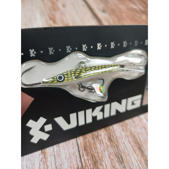 Балансир Viking Fishing Yeti Ice Jig 60mm 16.0g #13 Just Pike, Размер/Вес: 60мм/16г, Колір балансиру: #13 Just Pike, фото , изображение 3