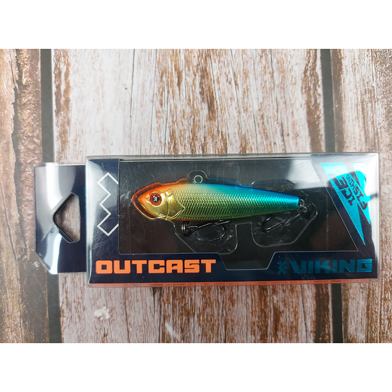 Воблер Viking Fishing Outcast Vib 60mm 12.0g #11 Metal Clown, Колір: Metal Clown, Розмір/Вага: 60мм/12г, фото , изображение 2