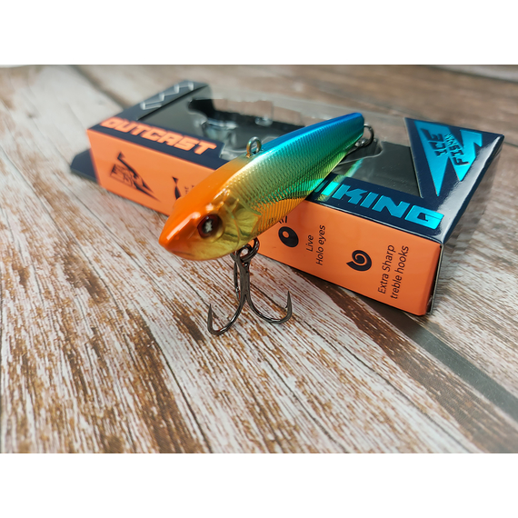 Воблер Viking Fishing Outcast Vib 60mm 12.0g #11 Metal Clown, Колір: Metal Clown, Розмір/Вага: 60мм/12г, фото , изображение 5