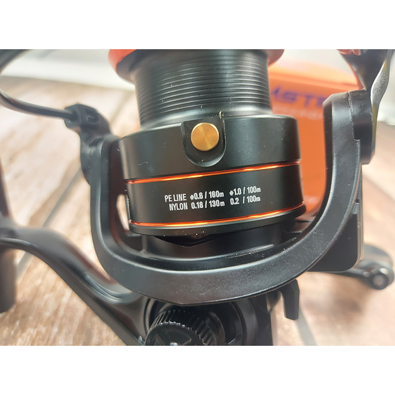 Котушка Select Master 2500S (4+1 підшипник, 5.2:1) — спінінгова з низькопрофільною шпулею для джигу й воблерів, Розмір шпулі: 2500S, фото , изображение 8