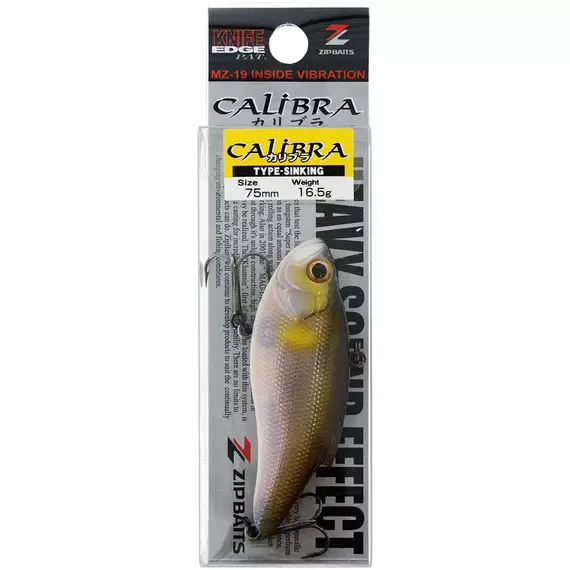 Воблер ZipBaits Calibra 75S 75mm 16.5g #030, Розмір/Вага: 75мм/16.5г, Колір воблера: 030, фото , изображение 2