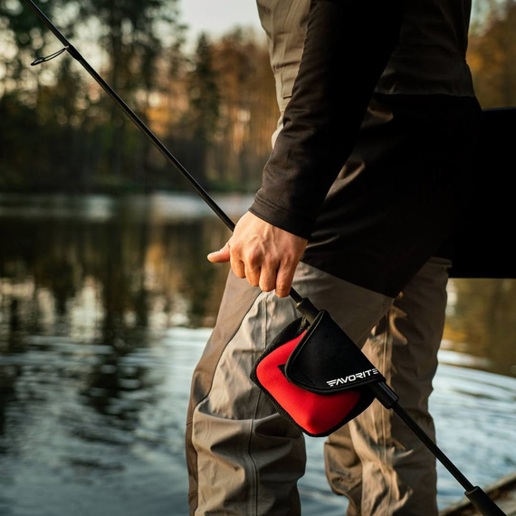 Чохол для катушки Favorite NRC-M неопрен 17x15cm size M (4000-6000), Для котушок розміром шпулі: 4000-6000, фото , изображение 10