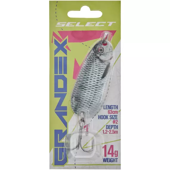 Блешня Select Grandex 10.0g 63mm S46, Вес: 10г, Цвет блесны: S46, фото , изображение 2