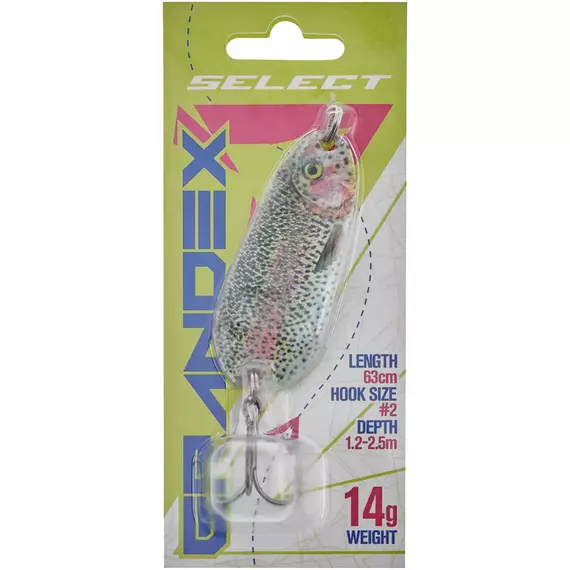 Блешня Select Grandex 14.0g 63mm S48, Вага блешні: 14г, Колір блешні: S48, фото , изображение 2