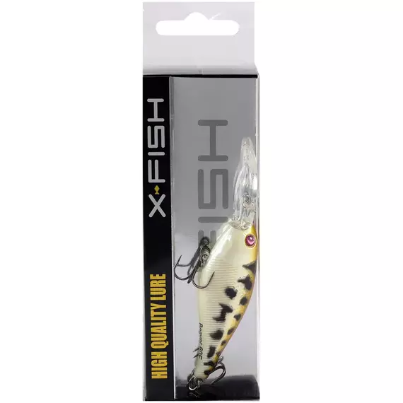 Воблер X-Fish Beaver 60F 60mm 8.5g #202 (1.5-2.0m), Размер/Вес: 60mm/8.5g, Цвет воблера: 202, фото , изображение 2