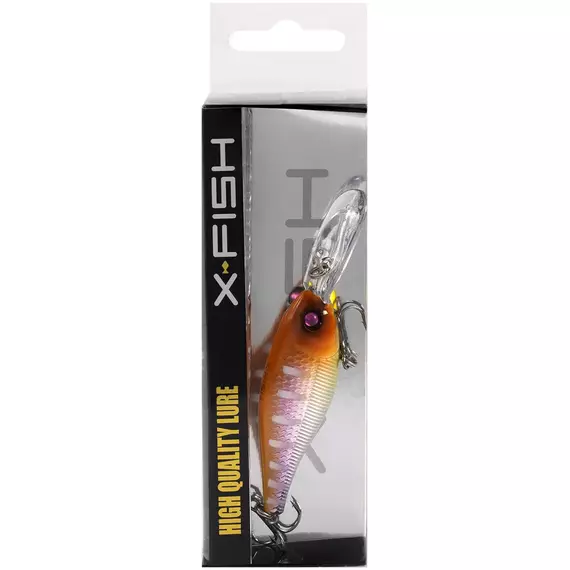 Воблер X-Fish Beaver 60F 60mm 8.5g #118 (1.5-2.0m), Размер/Вес: 60mm/8.5g, Цвет воблера: 118, фото , изображение 2