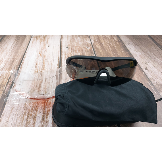 Очки баллистические Swiss Eye Nighthawk. Цвет – черный, фото , изображение 8