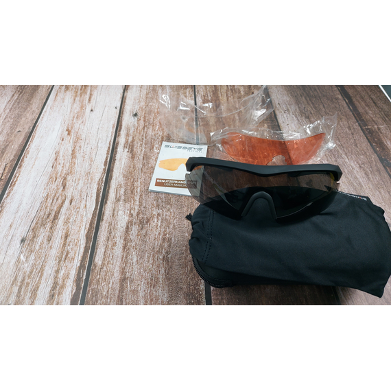 Очки баллистические Swiss Eye Nighthawk. Цвет – черный, фото , изображение 12