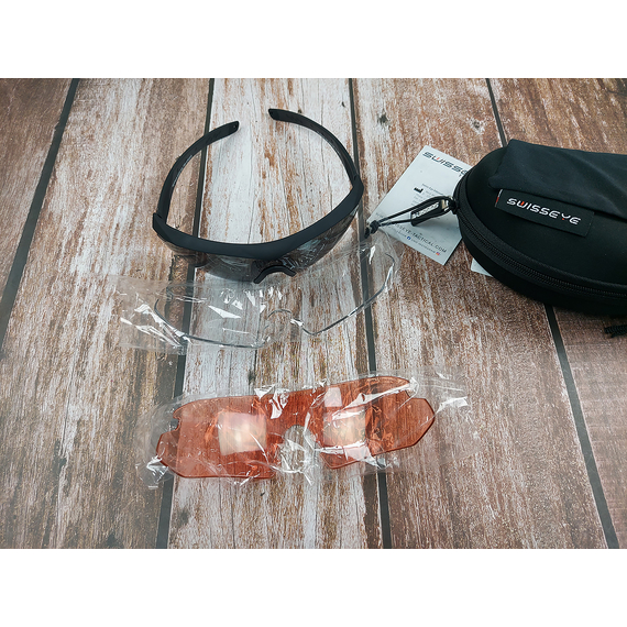 Очки баллистические Swiss Eye Nighthawk. Цвет – черный, фото , изображение 22