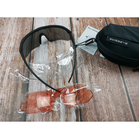 Очки баллистические Swiss Eye Nighthawk. Цвет – черный, фото , изображение 23