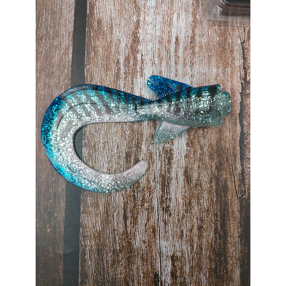 Воблер Savage Gear 3D Hybrid Pike SS 170mm 47.0g Blue Silver UV, Размер/Вес: 170мм/47г, Цвет воблера: Blue Silver, фото , изображение 3