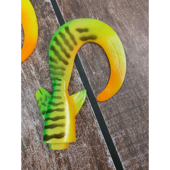 Воблер Savage Gear 3D Hybrid Pike SS 170mm 47.0g Firetiger, Размер/Вес: 170мм/47г, Цвет воблера: Firetiger, фото , изображение 5