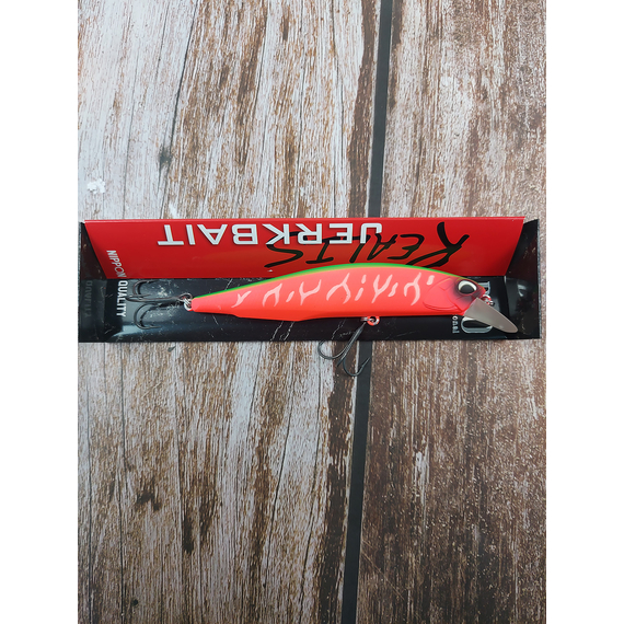 Воблер DUO Realis Jerkbait 100SP 100mm 14.5g ACC3338 Dragon Fruit Mat Tiger, Розмір/Вага: 100mm/14.5g, Колір воблера: ACC3338 Dragon Fruit Mat Tiger, фото , изображение 9