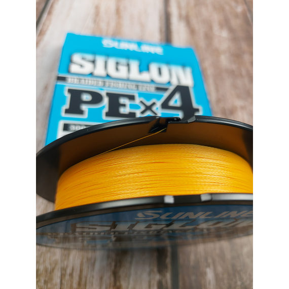 Шнур Sunline Siglon PE х4 300m (помаранч.) #1.2/0.187mm 20lb/9.2kg, Діаметр: #1.2/0.187mm, Розмотування: 300m, Колір: помаранчевий, фото , изображение 6