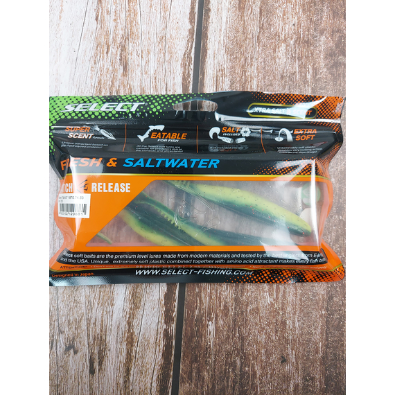 Силікон Select Victim V-Tail 6" #203 (3 шт / уп), Довжина силікону: 6.0" (15.24 см), Колір силікону: 203, фото , изображение 4