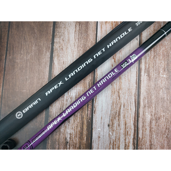 Ручка подсака Brain Apex 3.0m (телескопічна), Довжина ручки: 3m, фото , изображение 2