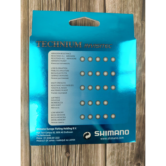 Жилка SHIMANO TECHNIUM INVISITEC 300m 0.225mm 5.3kg, Діаметр: 0.225, Розмотування: 300m, фото , изображение 10