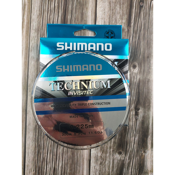 Жилка SHIMANO TECHNIUM INVISITEC 300m 0.225mm 5.3kg, Діаметр: 0.225, Розмотування: 300m, фото , изображение 3