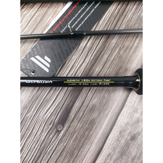 Спиннинг Favorite U1 602H 1.83m 12-36g Fast, Модель: 1.83m 12-36g, фото , изображение 6
