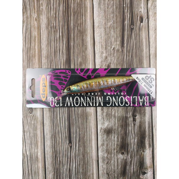 Воблер Deps Balisong Minnow 130SP 130mm 24.8g #35 Prism Gill, Розмір/Вага: 130мм/24.8г, Колір воблера: 35, фото , изображение 5