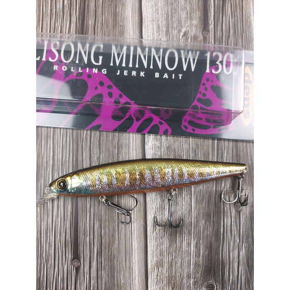 Воблер Deps Balisong Minnow 130SP 130mm 24.8g #35 Prism Gill, Розмір/Вага: 130мм/24.8г, Колір воблера: 35, фото , изображение 14