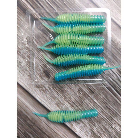 Силікон Select Snack 2.0" col.245 (7 шт/пак), Довжина силікону: 2" (5.2 см), Колір силікону: 245, фото , изображение 6