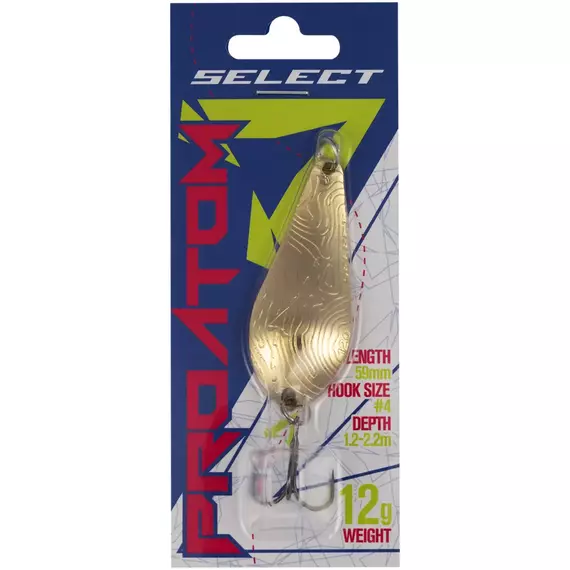 Блешня Select ProAtom 12.0g 59mm #02, Вага блешні: 12г, Колір блешні: 02, фото , изображение 2