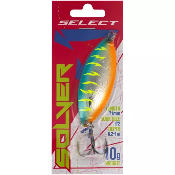 Блешня Select Solver 10.0g 71mm #15, Вес: 10г, Цвет блесны: 15, фото , изображение 2