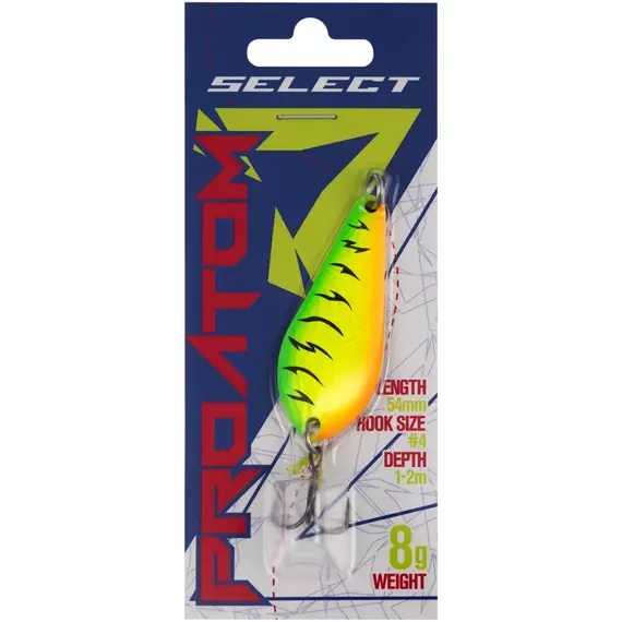 Блешня Select ProAtom 8.0g 54mm #10, Вага блешні: 8г, Колір блешні: 10, фото , изображение 2