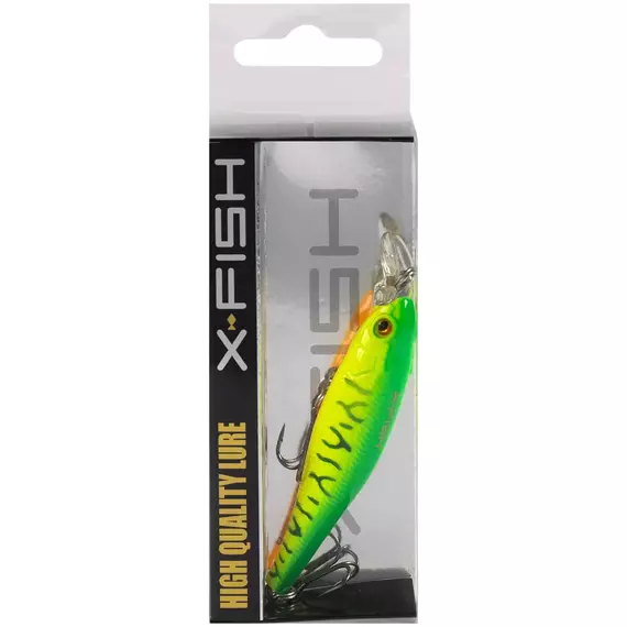Воблер X-Fish Dude 70SP 70mm 6.5g #050 (0.6-1.5m), Размер/Вес: 70mm/6.5g, Цвет воблера: 050, фото , изображение 2