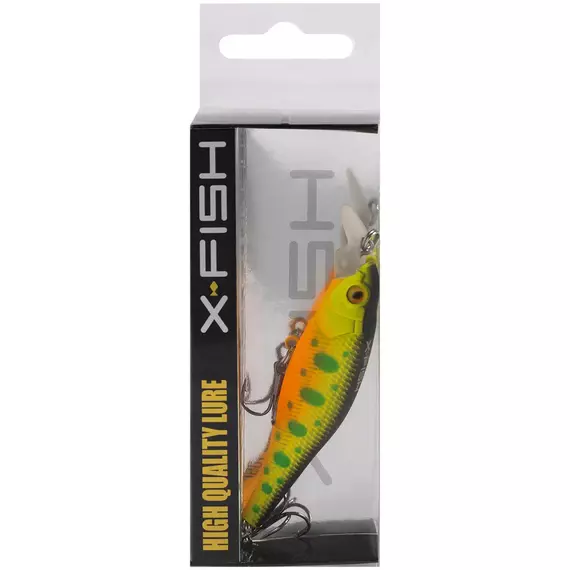 Воблер X-Fish Dude 70SP 70mm 6.5g #163 (0.6-1.5m), Розмір/Вага: 70mm/6.5g, Колір воблера: 163, фото , изображение 2