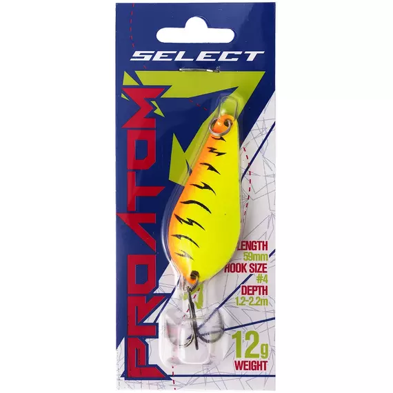 Блешня Select ProAtom 12.0g 59mm #11, Вага блешні: 12г, Колір блешні: 11, фото , изображение 2