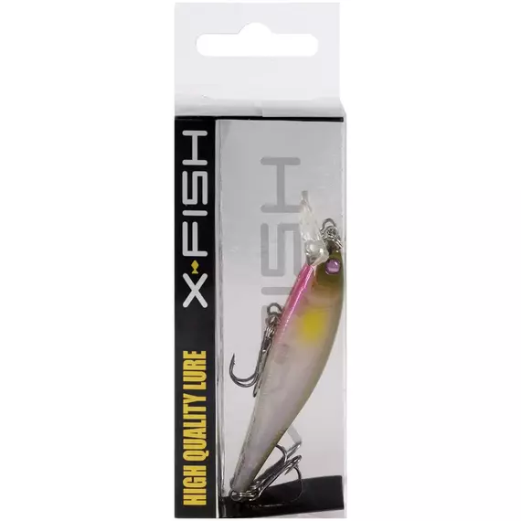 Воблер X-Fish Predator 65SP 65mm 5.5g #014 (0.5-1.5m), Размер/Вес: 65mm/5.5g, Цвет воблера: 014, фото , изображение 2