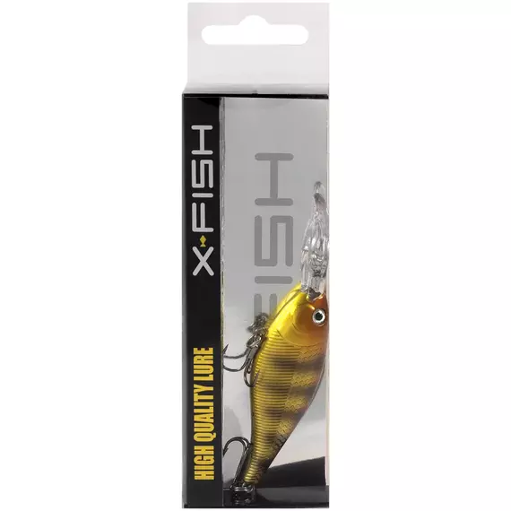 Воблер X-Fish Beaver 60F 60mm 8.5g #235 (1.5-2.0m), Размер/Вес: 60mm/8.5g, Цвет воблера: 235, фото , изображение 2