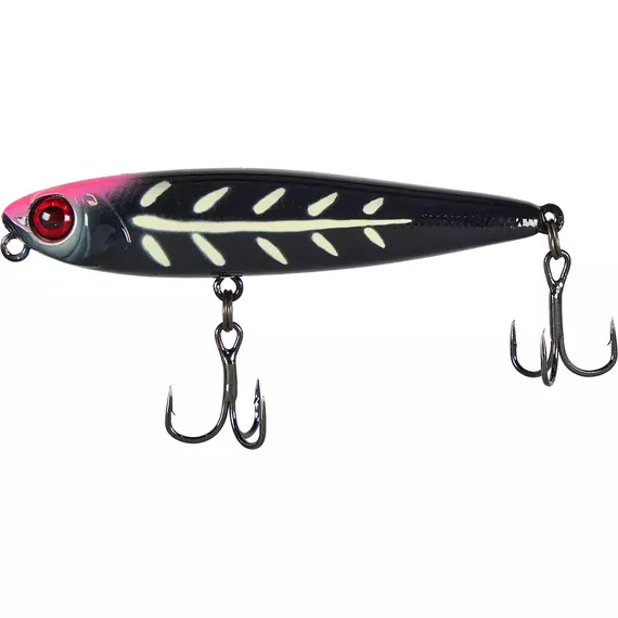 Воблер Jackall Chubby Pencil 55F 55mm 3.1g Honebone Black, фото 