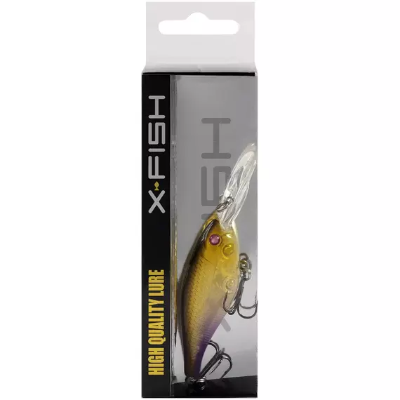 Воблер X-Fish Beaver 60F 60mm 8.5g #237 (1.5-2.0m), Размер/Вес: 60mm/8.5g, Цвет воблера: 237, фото , изображение 2