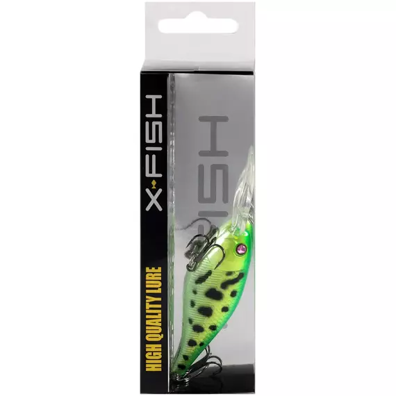 Воблер X-Fish Beaver 60F 60mm 8.5g #218 (1.5-2.0m), Размер/Вес: 60mm/8.5g, Цвет воблера: 218, фото , изображение 2